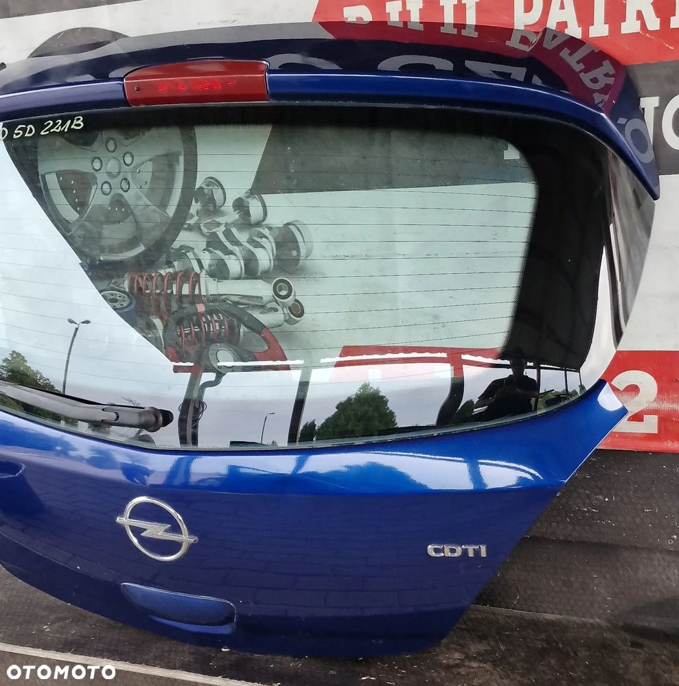 KLAPA BAGAŻNIKA OPEL CORSA D 5D Z21B - 5