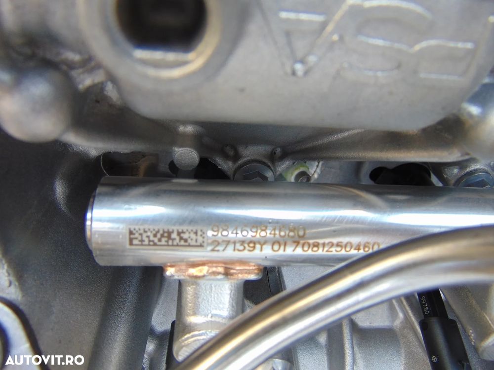 Rampa cu inectoare Peugeot 1.2 Opel Citroen cod 9846984680 208 2008 308 3008 508 mokka corsa f c3 c4 c5 aircross grandland fiat 600 jeep avenger - 2
