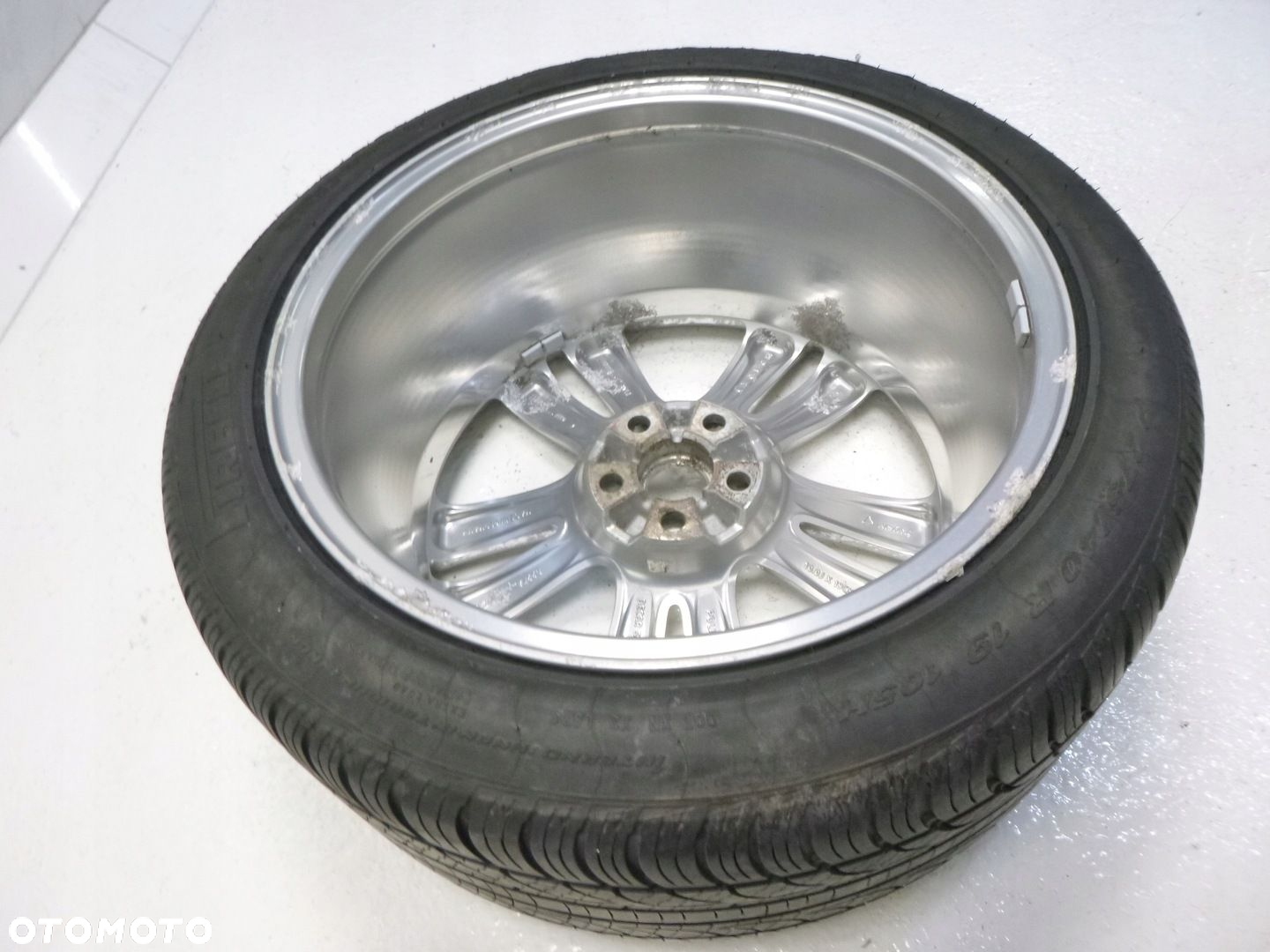 JAGUAR XF XE XJ 10X19 ORYGINALNA FELGA ALUMINIOWA R19 ET46 5x108 OPONA PIRELLI 275/40 WIELOSEZON KOŁO - 11