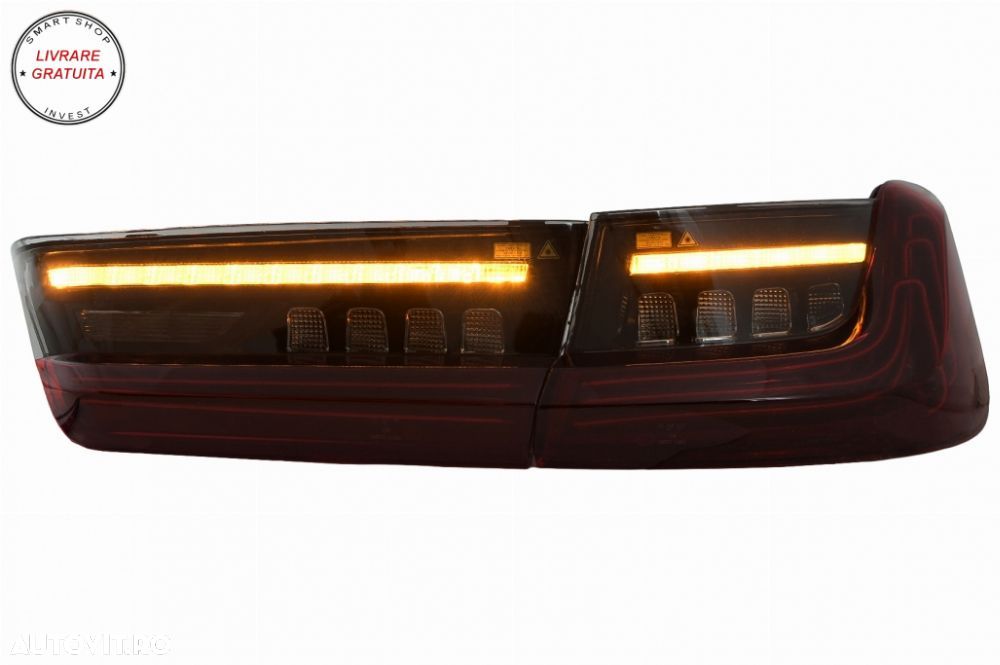 Stopuri LED BMW Seria 3 G20 Sedan (2018-2022) Aspect Laser- livrare gratuita - 5