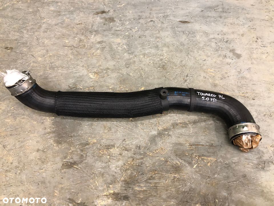 VW VOLKSWAGEN TOUAREG I 7L 5.0 TDI V10 PRZEWÓD RURA WĄŻ POWIETRZA INTERCOOLER TURBO 7L6145919C