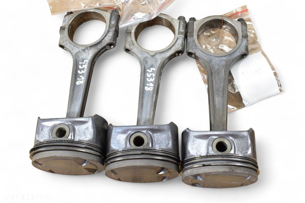 Tłok Korbowód OPEL CORSA D E MERIVA B 1.2 A12XER WYMIARY - 1