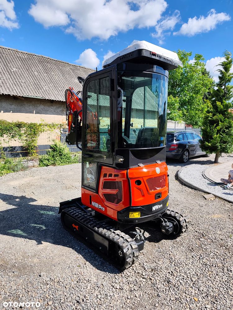 Inny Minikoparka N18 Pro silnik Kubota - 10