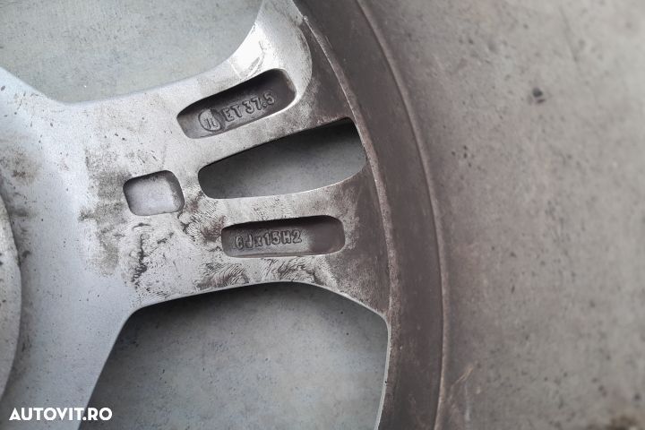 Jante aliaj cu anvelope 15 - set 195 /60 R15 6JX15H2 / ET37.5 / HL465 - 6