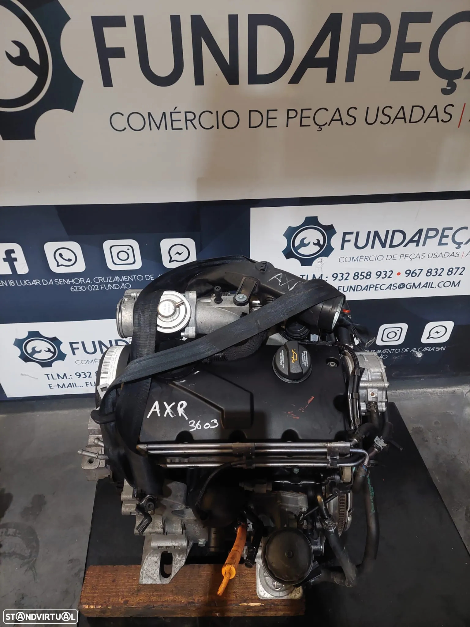 Motor VW Polo 1.9 Tdi 100Cv Ref: AXR - 5