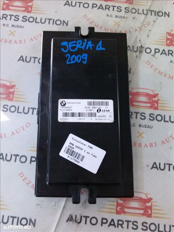 calculator frm bmw seria 1 an fabr. 2009 - 1