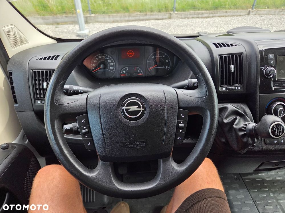 Opel Movano 2.2 140KM / Brugadówka 7-osob / Skrzyniowy dł. 3,40 / Klima / Niski przebieg !! - 15