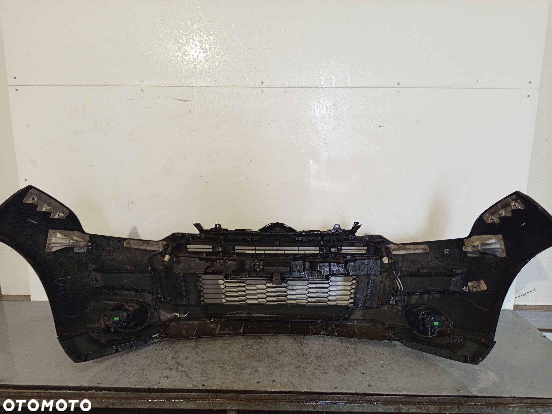 + ZDERZAK PRZÓD PRZEDNI CITROEN C CROSSER X42 CZARNY SPRYSKIWACZE LAMP XENON HALOGENY - 5