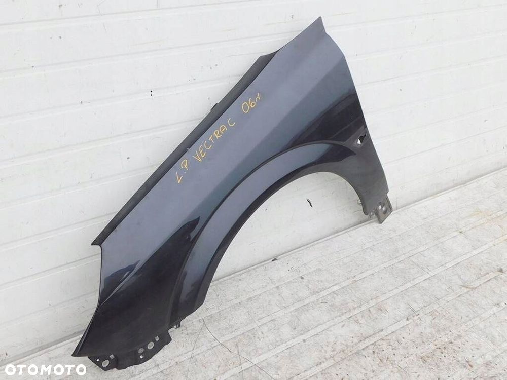 OPEL VECTRA C LIFT GTS BŁOTNIK LEWY PRZÓD BLACK SAPPHIRE 2HU - 3