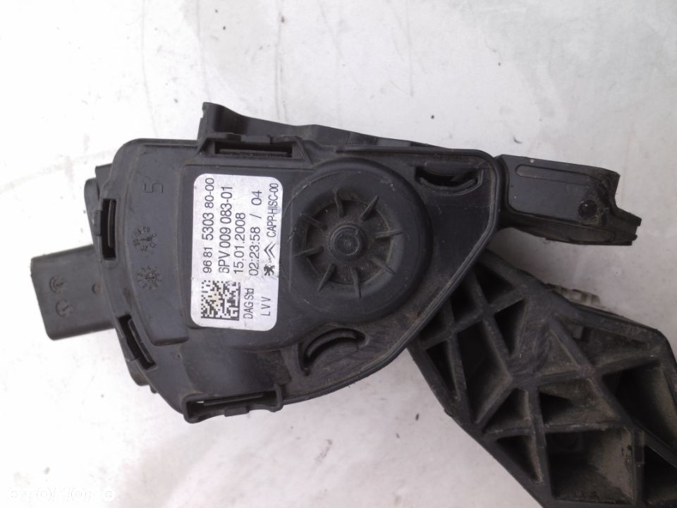 POTENCJOMETR GAZU PEDAŁ 968153038000 PEUGEOT 307 2,0 HDi - 4