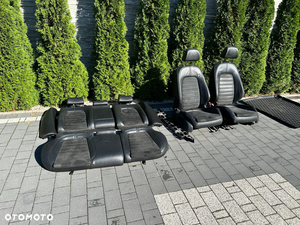 Fotele kanapa passat b6 kombi vw podgrzewane fotele volkswagen alcantara