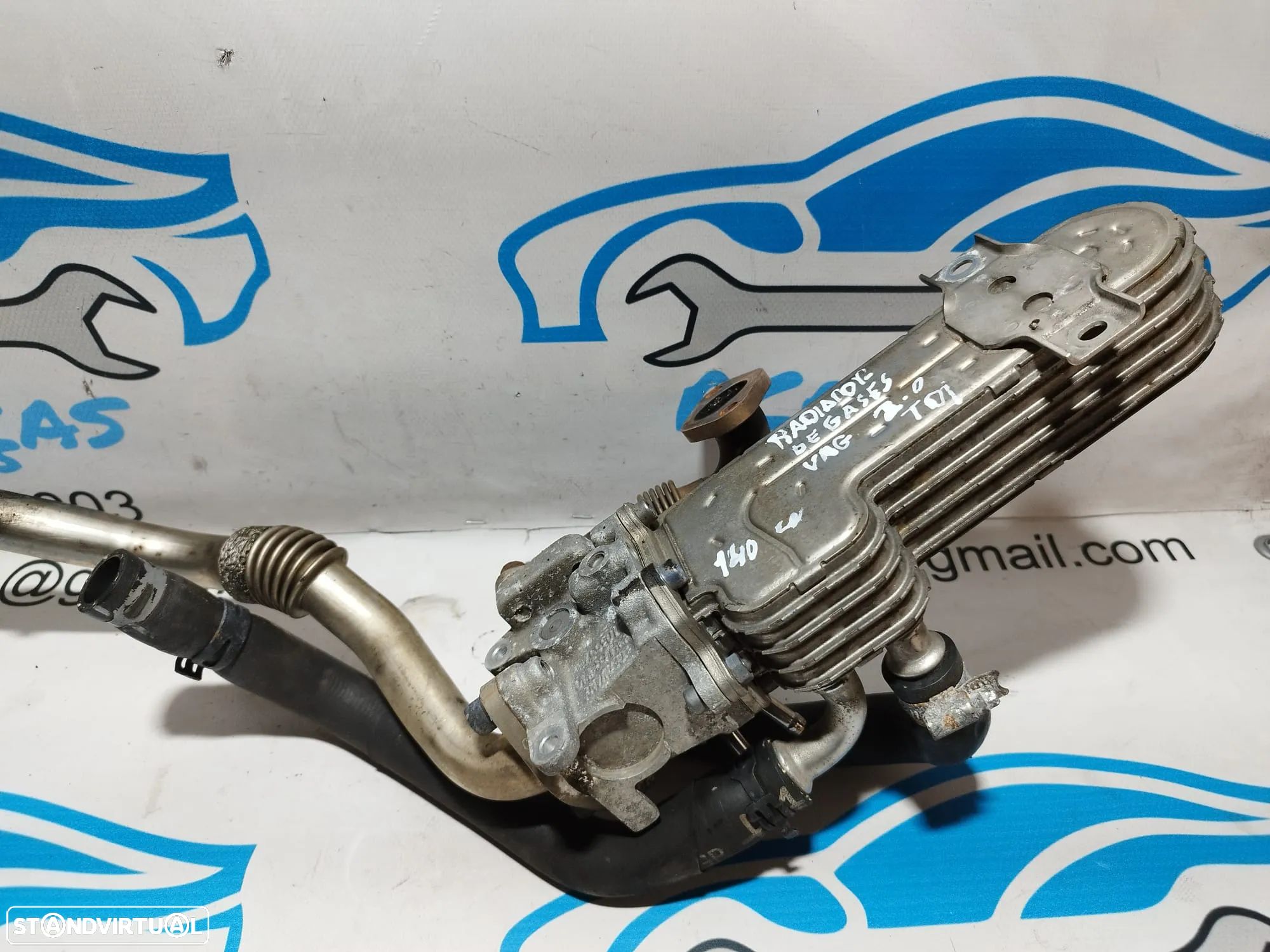 RADIADOR GASES EGR GRUPO VAG 2.0 TDI 16V 140CV 036131513J  036131513J  3239787 AUDI A3 VOLKSWAGEN VW GOLF PASSAT GETTA TOURAN SEAT TOLEDO ALTEA LEON SKODA OCTAVIA 2.0 TDI 16V 140CV BKD - 1
