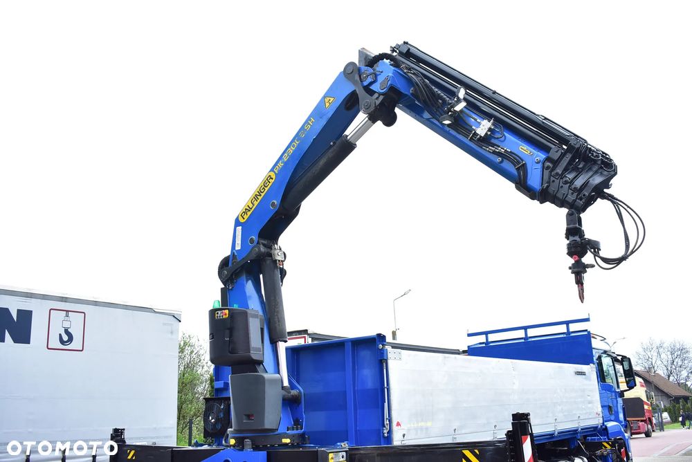 MAN TGS 33.480 6x4 BL Wywrotka 6.70m. + Palfinger PK 23002 SH / 5 i 6 Funkcja/ Rotator/  Retarder/ Pilot/ Kipper/ Kiper/ Crane/ HDS/ Kran/żuraw/ Manipulator / Sprowadzony ! - 15
