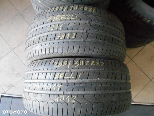 opony 285/30r22 pirelli p zero tm 5,7mm para lato