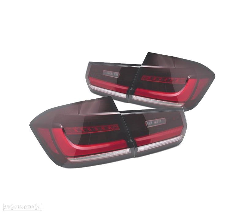 FAROLINS BMW F30 LED BRANCOS - 2