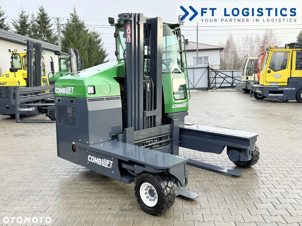 Combilift WÓZEK CZTEROKIERUNKOWY - WIELOKIERUNKOWY | COMBILIFT C4500 | DIESEL | TRIPLEX 4900MM | POZYCJONER WIDEŁ | PEŁNA KABINA | WOLNY SKOK | STAN IDEALNY | Szeroka oferta wózków czterokierunkowych i bocznych, dopasowanych do różnorodnych potrzeb i zastosowań - 5