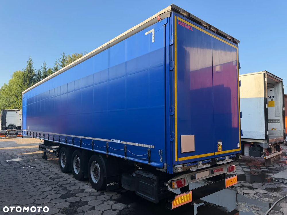 Kögel FIRANKA / 2x OŚ PODNOSZONA / 385/55 R 22.5 OPONY / OSIE SAF INTRAX / PIĘKNA PODŁOGA / 2x KOŁO ZAPASOWE / ŚLICZNE PLANDEKI / WYSOKOŚĆ 2.80 M / PRODUKCJA 2023 ROK !! - 18