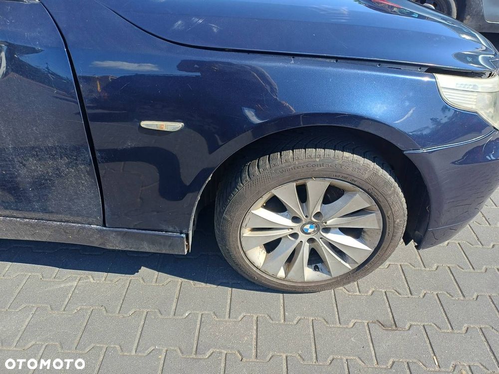 KOMPLETNY PRZÓD MASKA ZDERZAK LAMPA BŁOTNIK BMW E61 E60 317/5 - 10
