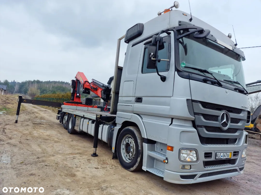 Mercedes-Benz Actros 2541 BDF kontener 6x2 EZ Palfinger 29009 poszerzony - 2