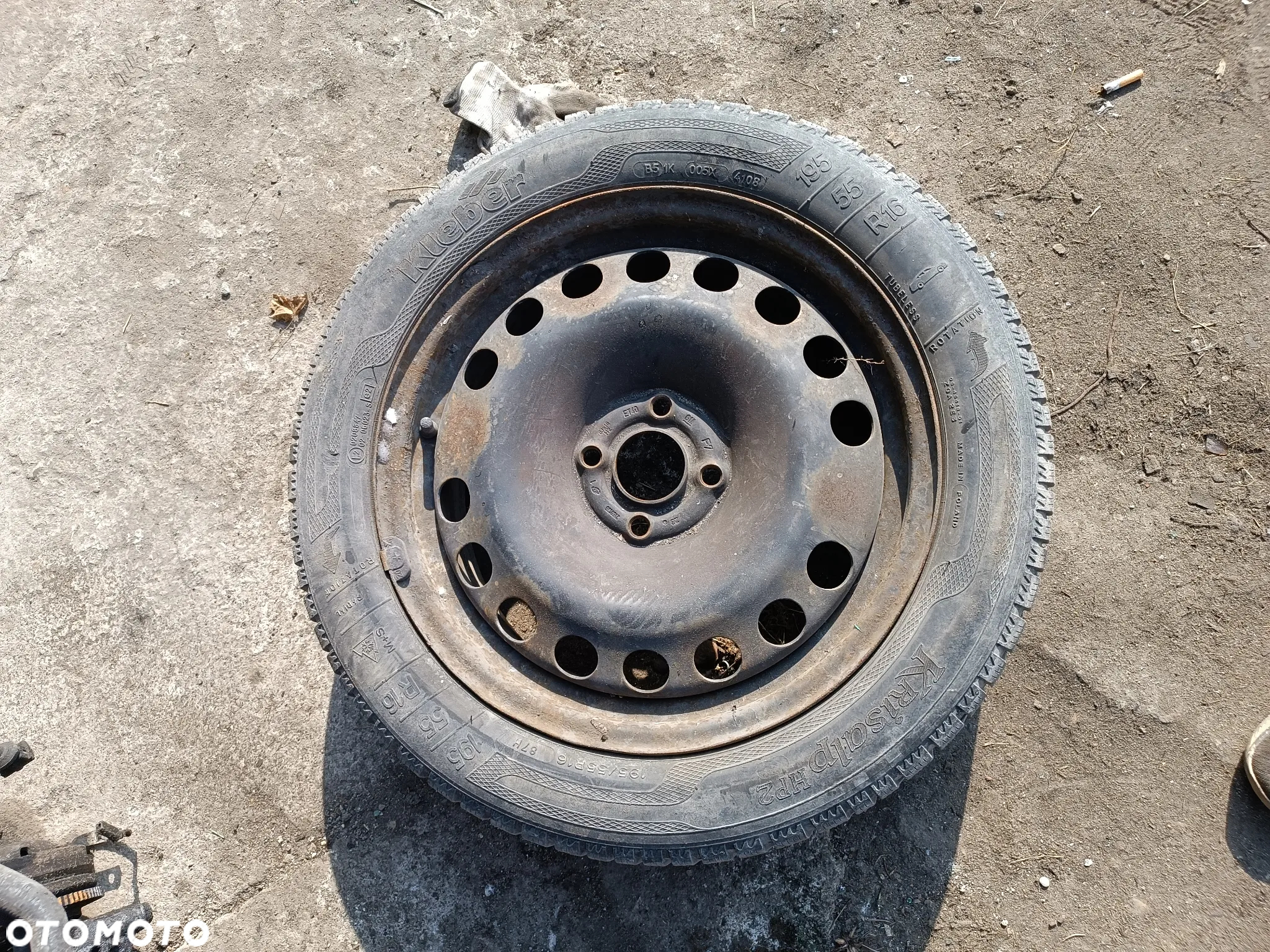 Opel Corsa D Felga stalowa  R16 2160136 (2szt) - 3