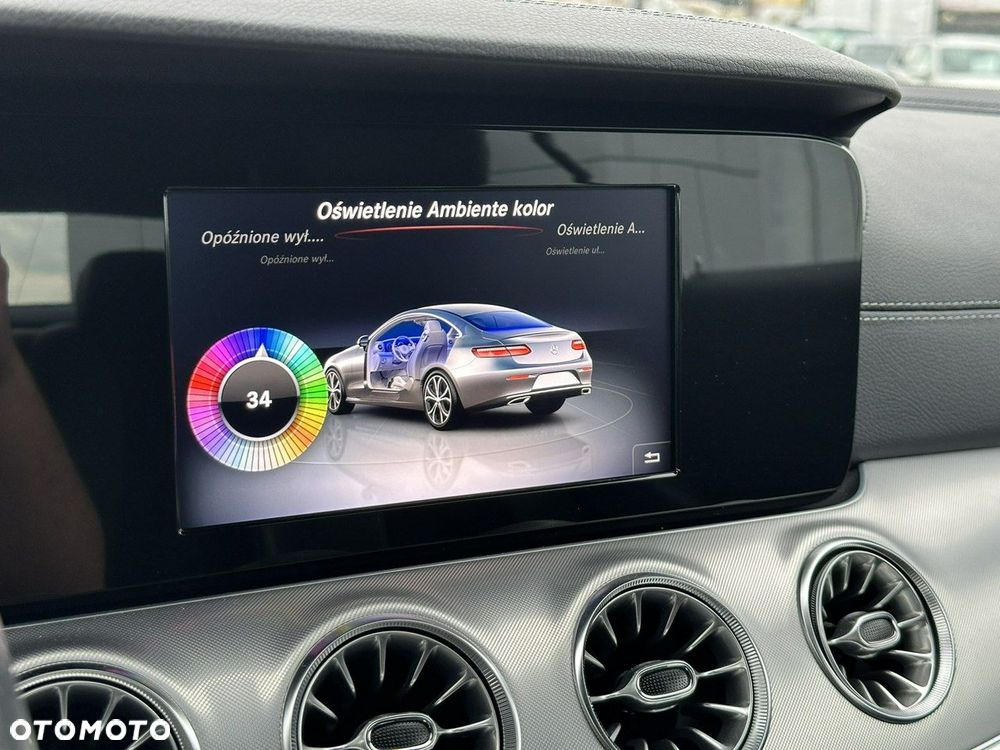 Mercedes-Benz Klasa E 220 d Coupe 9G-TRONIC AMG Line - 27