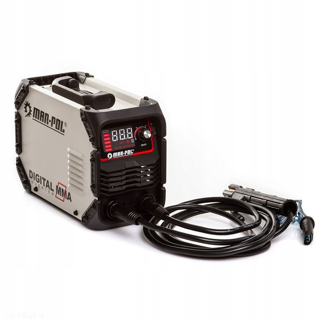 SPAWARKA INWERTOROWA INWERTEROWA 300A LCD MMA IGBT TIG LIFT MASKA PRZEWODY - 7