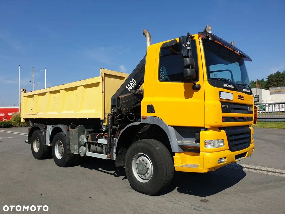 DAF CF GINAF X3335 S 6x6 WYWROTKA+HDS ATLAS 1460 HYDROBURTA KLAPODRZWI SKRĘTNA OŚ - 20