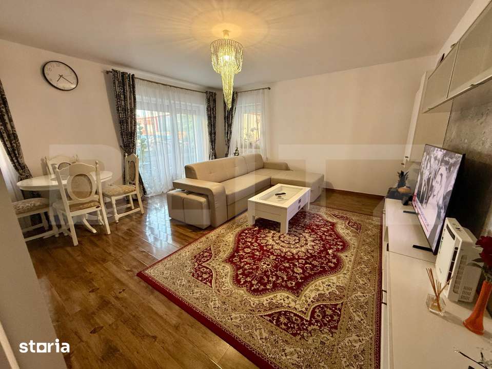 Apartament semidecomandat, 54 mp utili, zona Jysk — fotografia 1