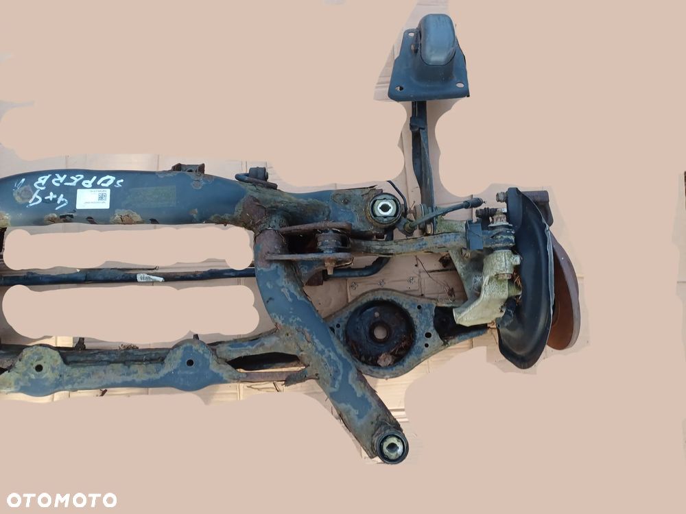 Skoda Superb II 4x4 wózek sanki zawieszenie tył 5N0505235AG - 4