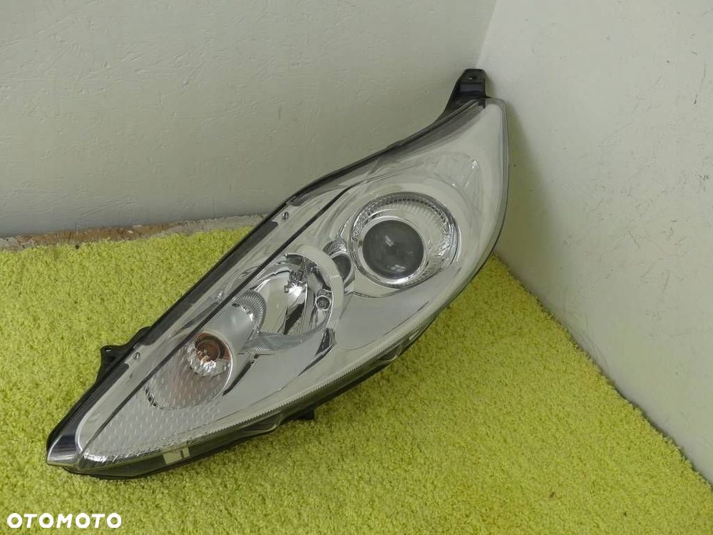lampa przód lewa soczewka ford fiesta mk7 08-12r super - 1