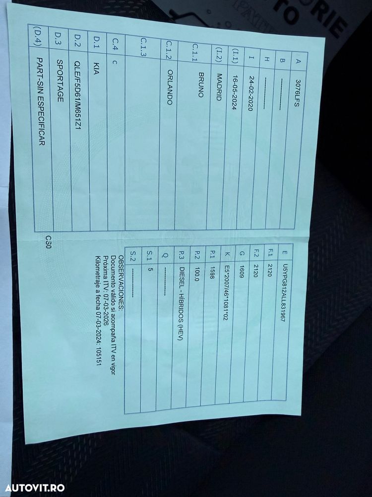 Kia Sportage 1.6 CRDI 2WD Eco-Dynamics+ (48V M-H) Spirit - 23