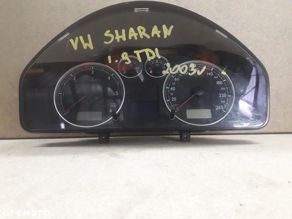 Licznik VW Sharan 1.9TDI 03r. 7M3920820H - 1