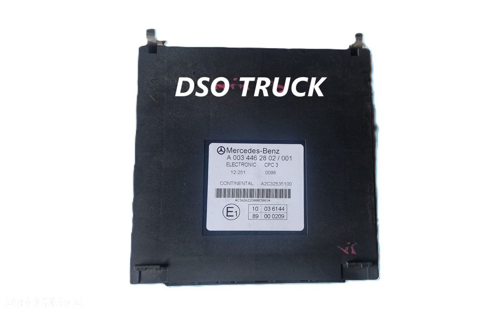 Sterownik Komputer CPC 3 Mercedes Mp4 A0034462802 001 - 2