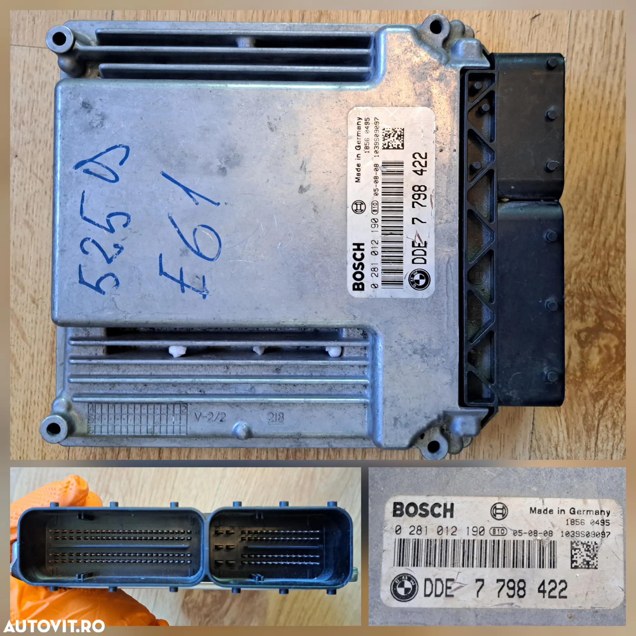 Modul ECU calculator motor bmw Seria 3 E83 LCI seria 5 E60 E61 F07 GT Seria 7 F01 F02 X3 E83 LCI - 2
