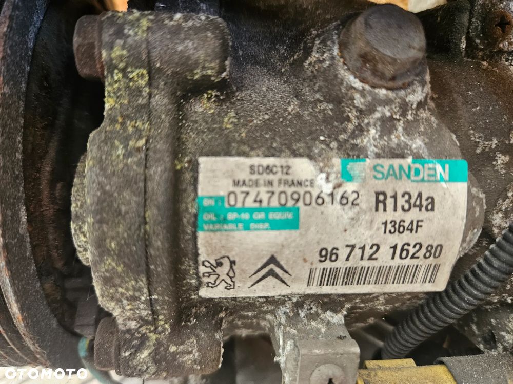Sprężarka Klimatyzacji Peugeot Citroen Ds3 1.6 THP 9671216280 - 2
