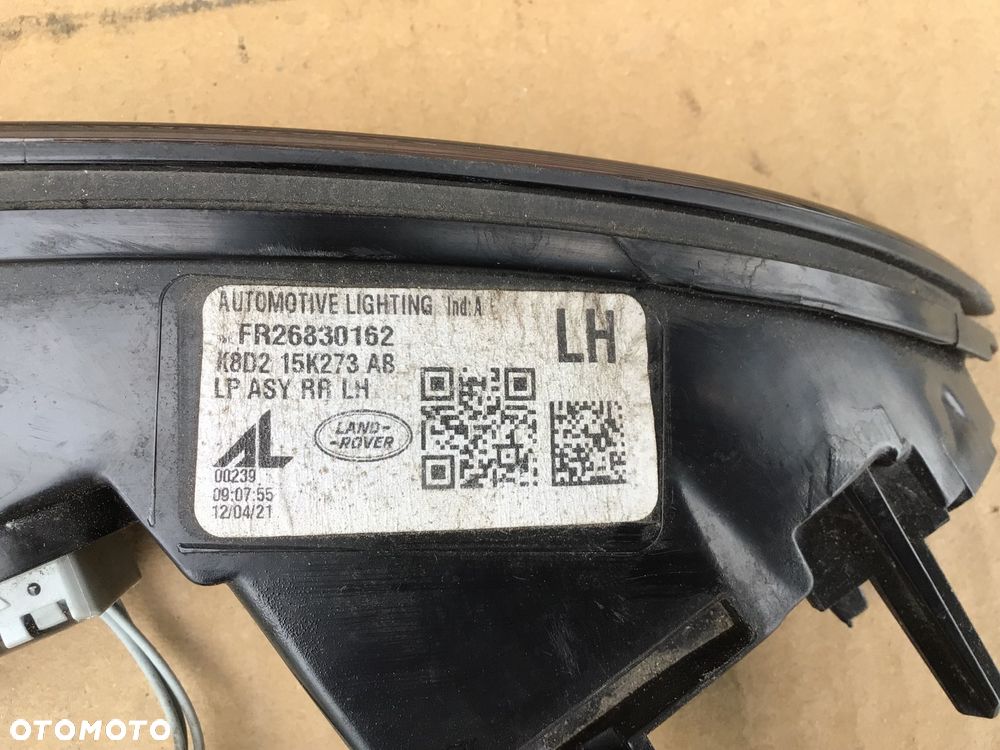 Lampa tylna lewa w zderzak Range Rover EVOQUE Led - 2