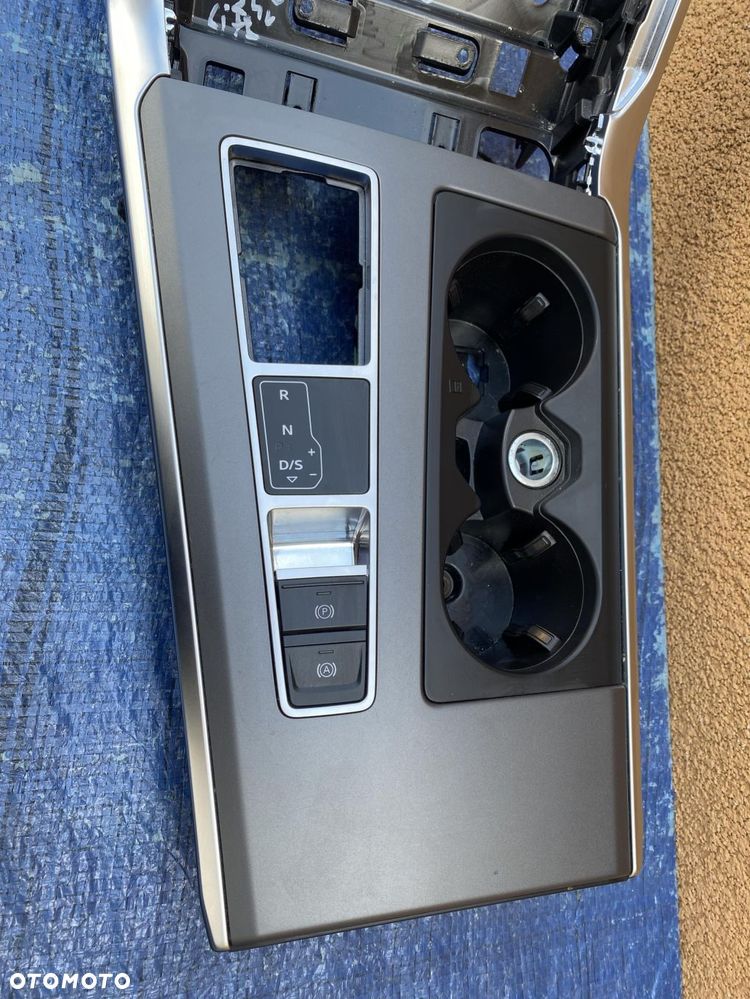 AUDI A6 C8 DECOR PANEL ŚRODKOWY KONSOLI KONSOLA ORYGINAŁ - 4