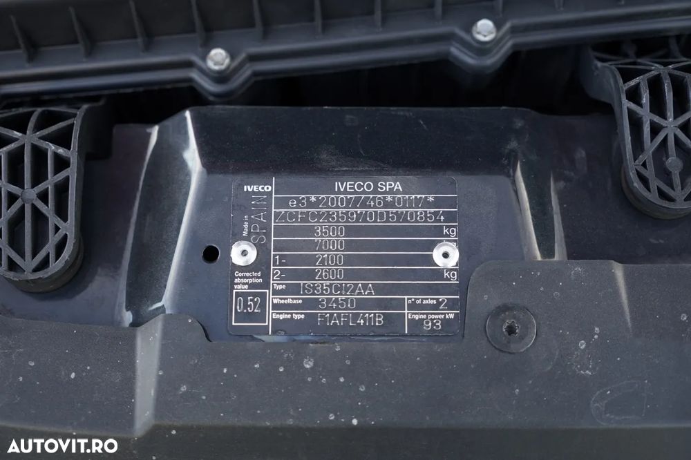 Iveco DAILY 35-130 / BASCULATOR SPATE / DUBLU / MANUAL / IMPORTAT - 38