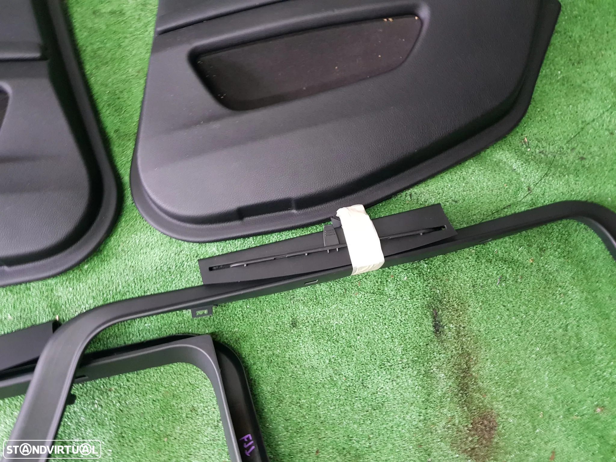 Cortinas das Portas Forra BMW F11 KIT conjunto Completo em pele - 11