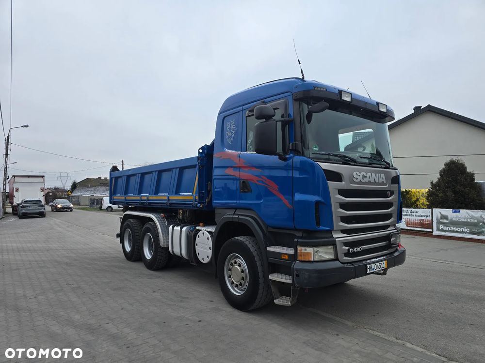 Scania G420/wywrotka 3 stronna/Meiller kipper