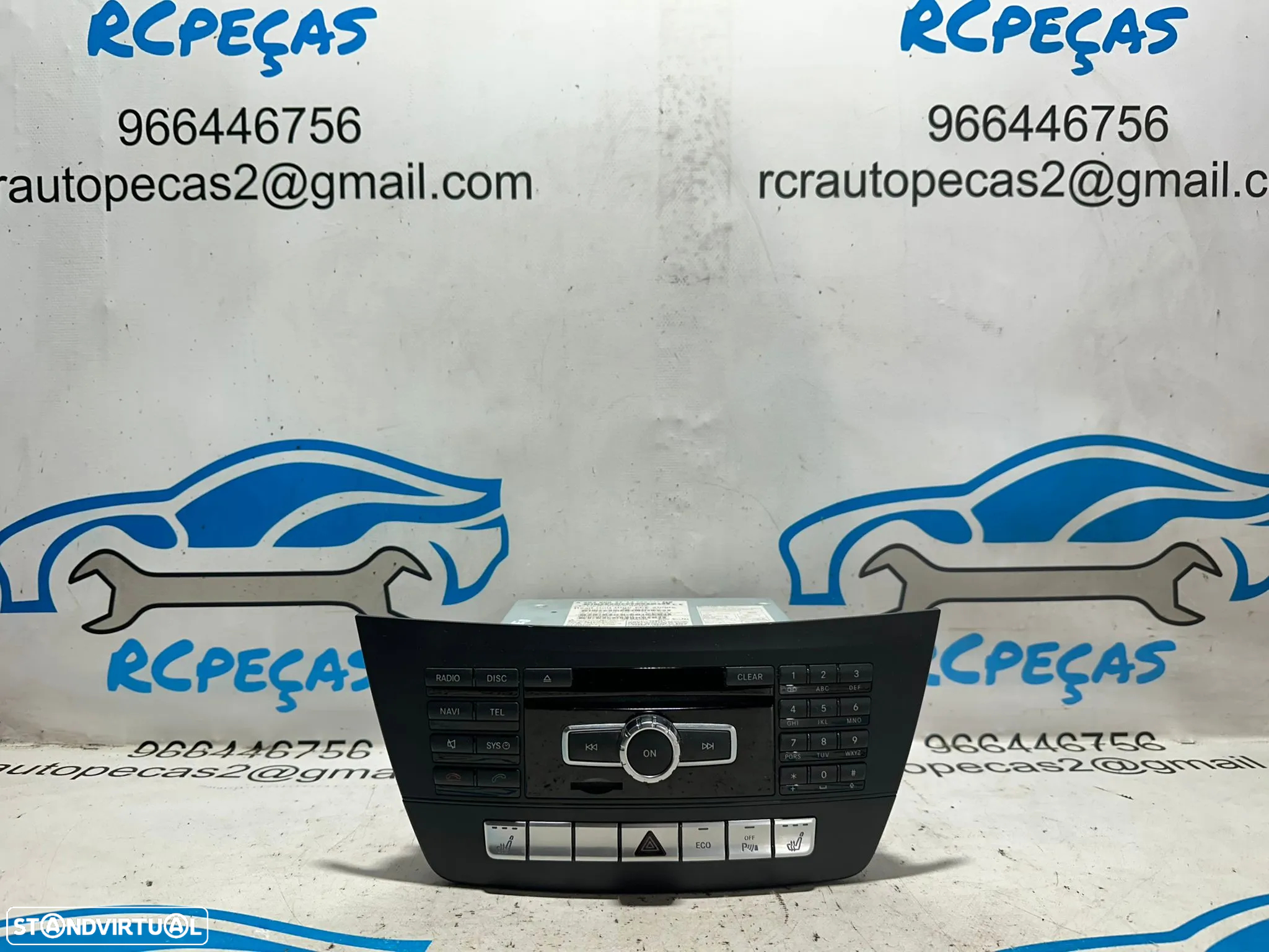 .Auto Radio Headunit Original Mercedes Benz Classe C W204 2012 - 2015 - 2