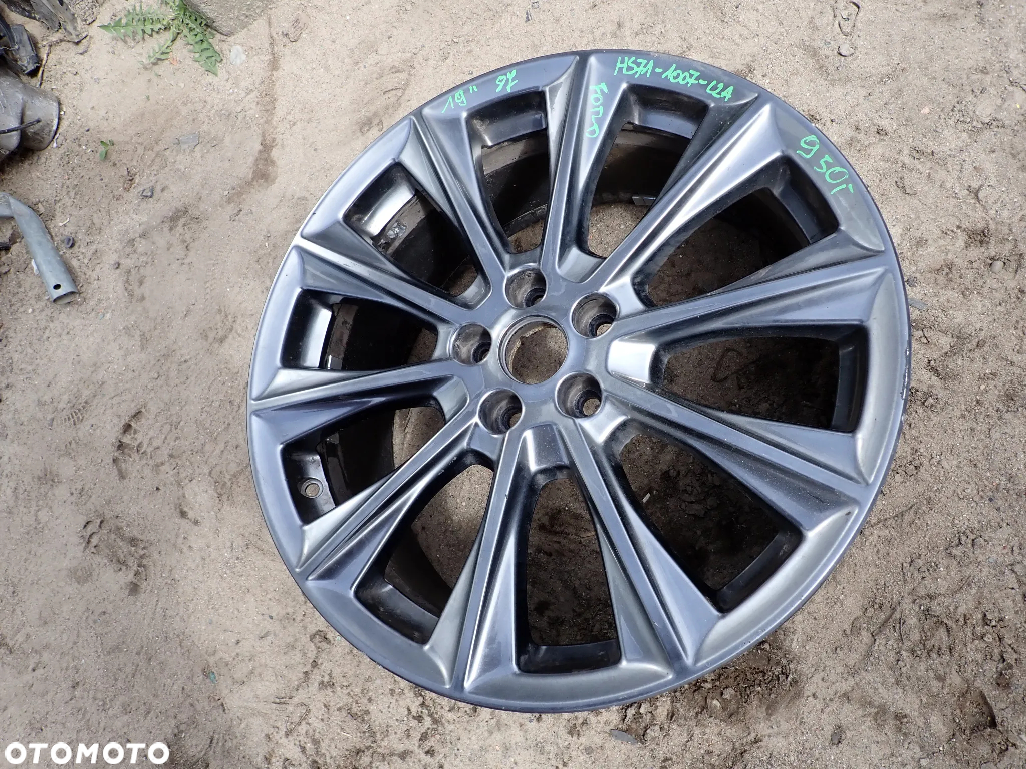 FORD MONDEO MK5 ALUFELGA 19" HS71-1007-C2A 8J ET55 - 3