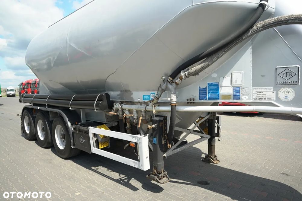 Feldbinder CEMENTONACZEPA / 3 KOMORY / 36 000 L / SILOS / DO MATERIAŁÓW SYPKICH  / ALUFELGI - 9