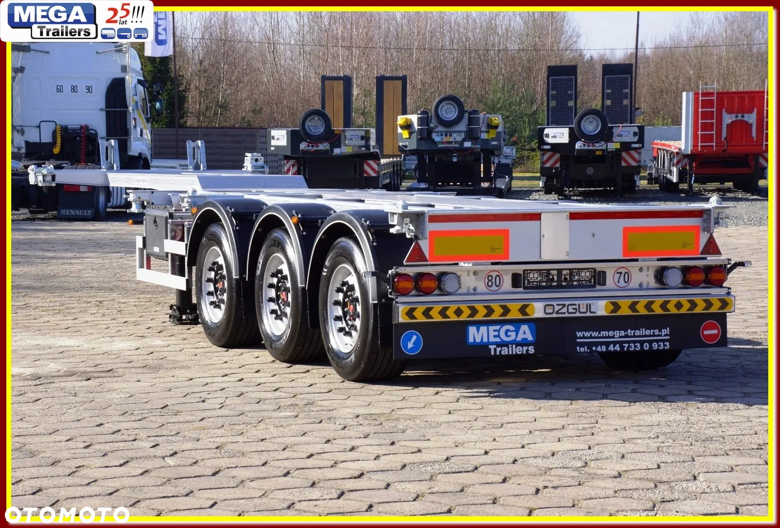Inny Podwozie ROZSUWANE do 45 Ft-HC NOWY Model z ADR EX3 ! - 11