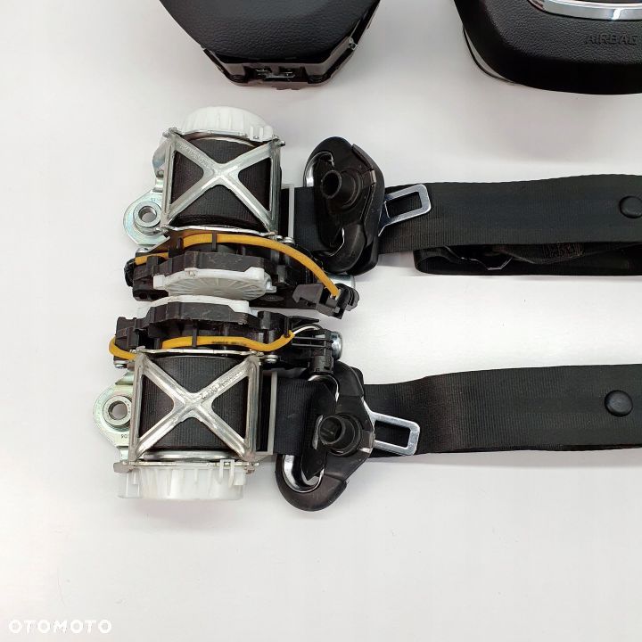 SKODA FABIA II LIFT ZAŚLEPKA PODUSZKA POWIETRZNA KIEROWCY PASAŻERA PASY AIRBAG AIR BAG KIT SET - 6