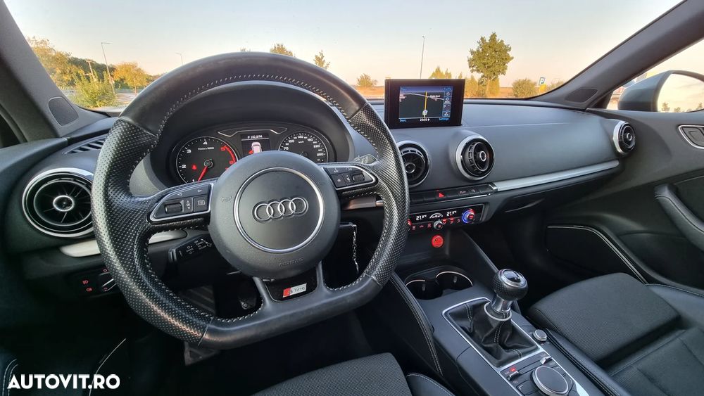 Audi A3 1.6 TDI ack (clean diesel) S line Sportpaket - 6