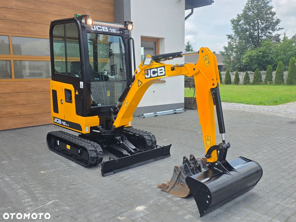 JCB JCB 16 C-1 mini koparka 3 łyżki szybkozłącze 19c1 sprowadzona 8018 serwisowana - 38