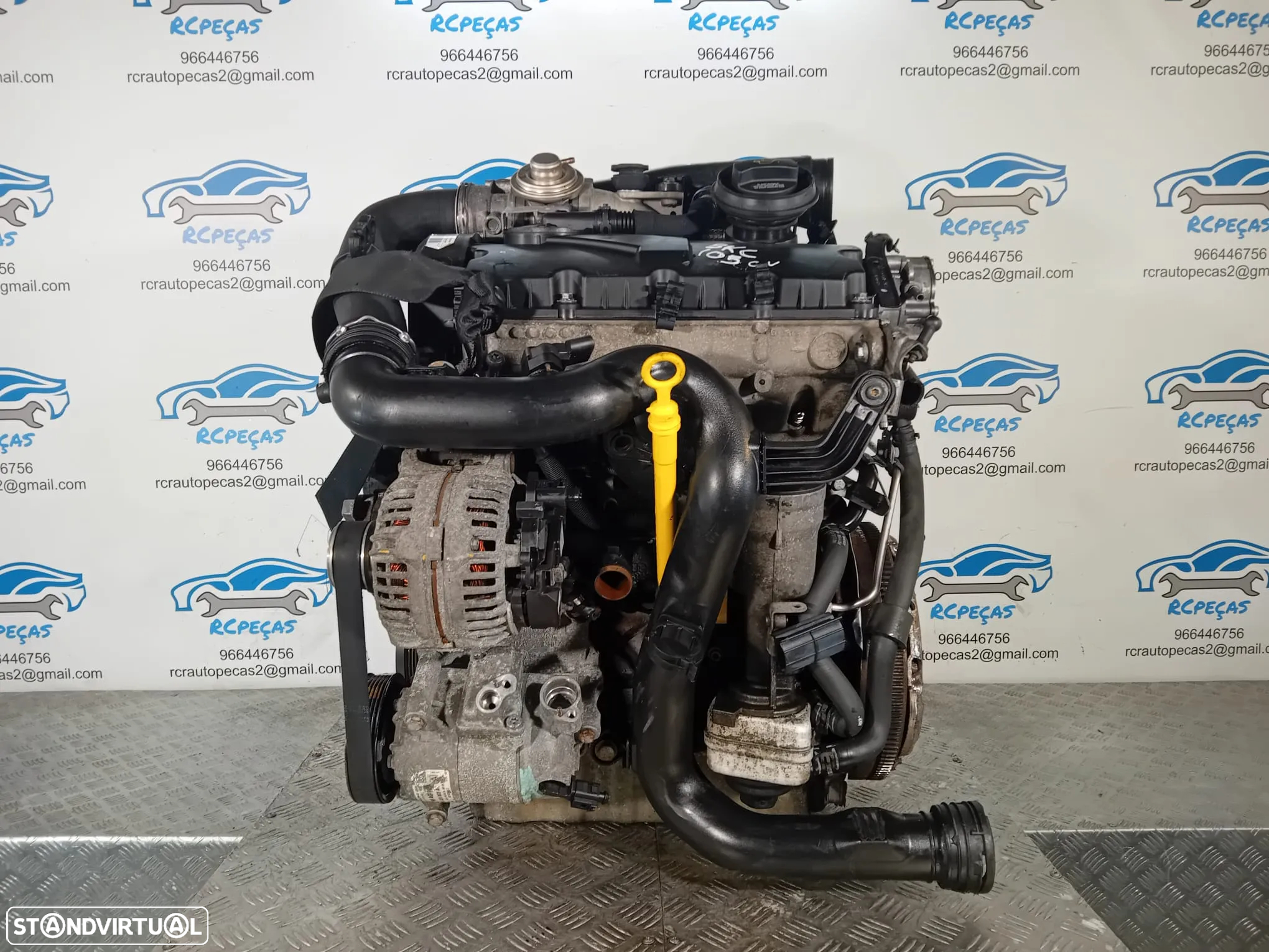 Motor completo BKC 1.9 TDI 8V 105cv - 3