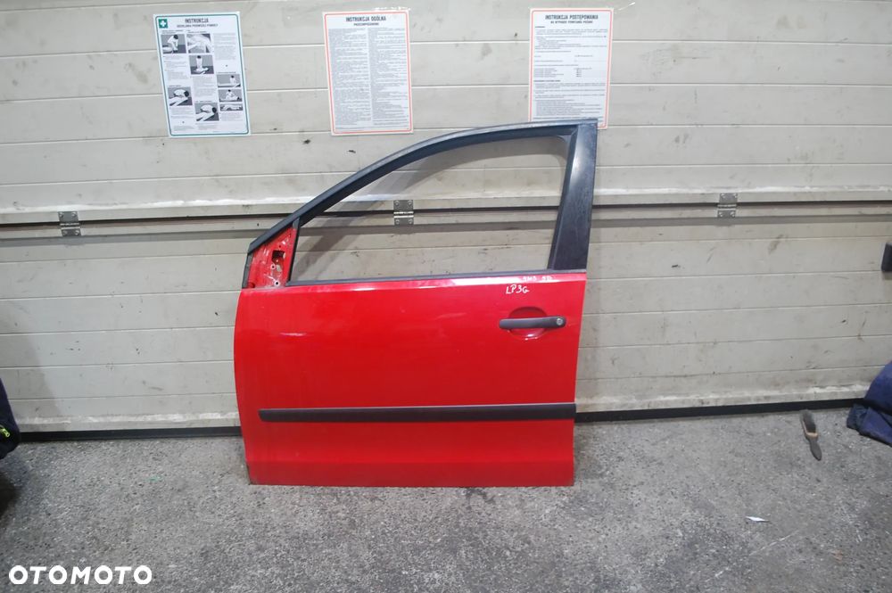 DRZWI LEWY PRZÓD PRZEDNIE LEWE VW POLO IV 9N3 5D LP3G - 5