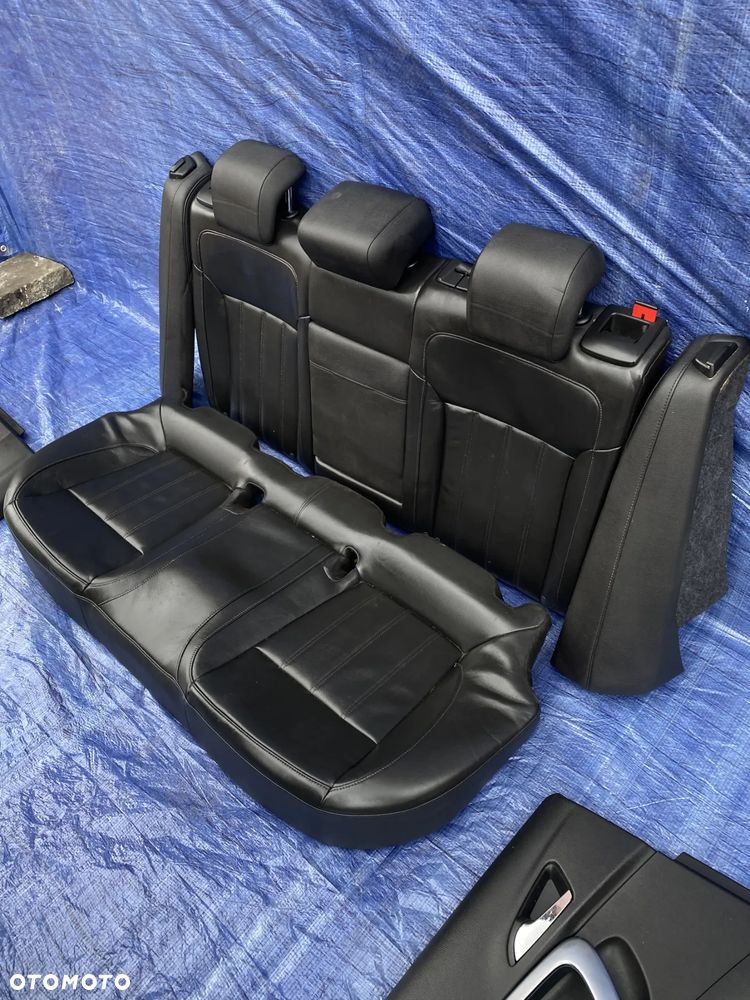 FOTEL FOTELE KANAPA BOCZKI PODŁOKIETNIK TUNEL WNĘTRZE KOMPLET CZARNE SKÓRY ELEKTRYKA PAMIĘĆ OPEL INSIGNIA A SEDAN HATCHBACK KOMBI 2009-  EUROPA - 9